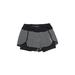 Reebok Athletic Shorts: Gray Print Activewear - Women's Size X-Small