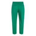 Tommy Hilfiger Co Blend Slim Straight Chino Damen olympic green, Gr. 38, Baumwolle, Hose