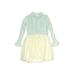 Tucker + Tate Dress - Shirtdress: Green Print Skirts & Dresses - Kids Girl's Size 6