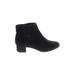 Clarks Ankle Boots: Black Shoes - Women's Size 7