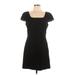 Rachel Zoe Casual Dress - Mini: Black Solid Dresses - Women's Size 10