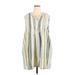 Sonoma Goods for Life Casual Dress - Popover: Yellow Dresses - Women's Size 2X