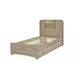 Millwood Pines Crantor Platform Bed Wood in Brown | 43.3 H x 86.1 W x 41.4 D in | Wayfair 652036044A3349DAB3A5796D6620EA04