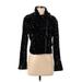 Maeve by Anthropologie Jacket: Short Black Print Jackets & Outerwear - Women's Size X-Small