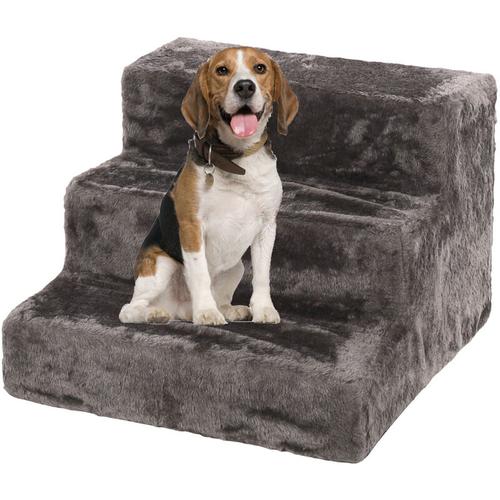 Hundetreppe 43x41x30 cm - Katzentreppe - Für Bett und Sofa - Hunderampe - Für Hunde und Katzen bis