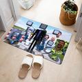 Skibidi Toilet Floor Mat, Bath Mat, Anti-slip Bottom, Bathroom Entrance Mat, Comfortable Floor Mat for Household Use