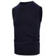 Men's Sweater Vest Pullover Sweater Jumper Ribbed Knit Cropped Knitted Solid Color Crew Neck Basic Stylish Outdoor Daily Clothing Apparel Winter Fall Black Army Green M L XL