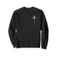 Christliches Kreuz für Glauben Sweatshirt