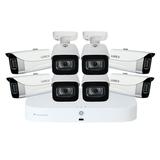 Lorex N84382-8CA8-E 8-Channel 4K UHD Outdoor Wired Analog Security System with 2 TB Fusion NVR and Weatherproof IP Bullet Cameras (8 Cameras)