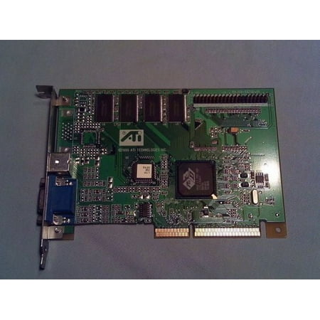 Ati 109-72700-01 graphics rage 128 pro agp video adapter p/n:1027270102