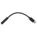 USB Type C to 3.5mm Headphone Jack Adapter Portable Audio Converter Cable Cord