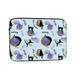 LNWH Cartoon Purple Planets Cat Pattern Laptop Sleeve Notebook Computer Pocket Tablet Briefcase Carrying Bag 17 inch Laptop Case