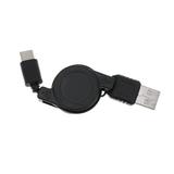 Travel on Mobile Phone Accessories Type Charger Cord Black White USB Cable Miniature