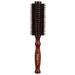 2.2-Inch Boar Bristles Hair Brush With Wood Handle Round Comb