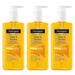 Neutrogena Make-Up Remover With Turmeric For Clear And Soothe Skin Made With Micellar Jelly 6.76 Ounce (Pack Of 3)