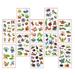 10 Sheets Decor Stickers Temporary Tattoos Transfer for Children Cute