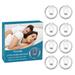 8-Piece Set Of Anti-Snoring Device Anti-Snoring Device With Adjustable Magnet Silicone Nose Clip Anti-Snoring Effective Relief Comfortable And Quiet Sleep Aid Suitable For Men And Women
