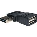 Tripp Lite Universal Reversible USB 2.0 Adapter (Reversible A to Right-Angle A M/F)