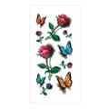 Huarll Tattoo Products Tattoo Stickers Butterfly Temporary Tattoo 3D Stickers Tattoo Butterflies and Flowers Temporary Tattoos Stickers Colorful Body Art Temporary Tattoos for Women Kids