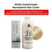 Wella Color Cream Permanent Gel Hair Color - 2 oz ( 7AA/632 Medium Blonde Intense Ash ) and Cream Peroxide Developer 10 Volume - 4 fl. oz