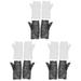 6 Pairs of Wedding Lace Gloves Bow Lace Gloves Bridal Dress Decor Accessories