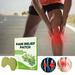 2pcs Herbal Pain Relief Patch Natural and Gentle for Sports Injuries Middle Aged Joint Pain Relieve Joints Lumbar Cervical Knees and Legs Pain Suitable for All People(10 count)