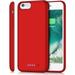 Battery Case for iPhone 6s Plus/6 Plus/7 Plus/8 Plus 8500mAh Rechargeable Charging Case for iPhone 6Plus Extended Battery Pack Charger 6s Plus Portable Power Bankup Cover for 7P 8P (Red)
