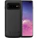 Battery Case for Samsung S10 Plus 6000mAh Portable Rechargeable External Battery Protective Pack Charging Case for Samsung Galaxy S10+ Plus Extended Battery Power Charger Case Add 100% Extra Juice