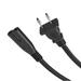 PKPOWER 2 Prong AC Power Cord Cable For HP ScanJet OfficeJet DeskWriter 310 320 660C 680C 694C DeskJet Printer