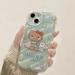 Sanrio cute mobile phone case HelloKitty iPhone13 14iphone12 mobile phone case 11 for xr straight edge xs PU soft shell 7