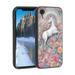Whimsical-unicorn-dreams-2 phone case for iPhone XR for Women Men Gifts Soft silicone Style Shockproof - Whimsical-unicorn-dreams-2 Case for iPhone XR