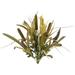 1 Piece 14 Stems Artificial Flowers Cattail Wheat Fall Mixed Bush Decorative Flower Arragemets Floral Cattails Plat For Weddig Home Office Cemetery Flowers For Grave 4. Tuscay