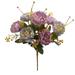 Hxoliqit Mother s Day Artificial Flowers Real Touch For Outdoor Spring Decoration Gift For Birthday Wedding Motherâ€™S Day Artificial Flower 7 Heads Faux Silk Peony Flower Bouquet Plants Home Decorat
