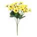 Yubnlvae Fake Flowers 24 Heads Artificial Sunflower Flowers Flowers Diy Wedding Bouquet Home Decoration;24 Heads Artificial Sunflower Artificial Flowers Clearance