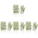 40 Pcs Plant Artificial Pine Picks Artificial Pine Branches Artificial Pine Twigs Christmas Decoration Pe Artificial Plastic