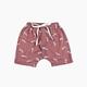 Slowmoose Fashion Cotton Printing Shorts / Underpants For Baby Infant / Dark pink 18M