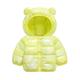 Slowmoose Autumn Infant Hooded Knitting Jacket For Baby Clothes - Newborn Coat For Baby 24M / Yellow
