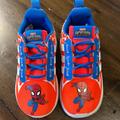 Adidas Shoes | Adidas, Racer Tr21 Spider-Man Sneaker, Size 7 | Color: Blue/Orange | Size: 7bb
