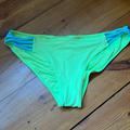 Victoria's Secret Swim | Euc Victoria’s Secret Bikini Bottom | Color: Blue/Green | Size: L