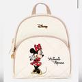 Disney Accessories | Minnie Mouse Backpack | Color: Cream | Size: Os