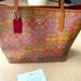 Coach Bags | Coach City Tote Multi Color Signiture Canvas | Color: Red/Tan | Size: Os