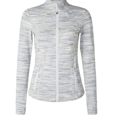 Lululemon Athletica Jackets & Coats | (5003) Lululemon Define Jacket Sz 6 In Space Dye Camo White Silver Spoon | Color: Gray | Size: 6 - Space Dye