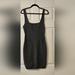 Zara Dresses | Charcoal Gray Bodycon Tank Dress | Color: Gray | Size: L