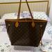 Louis Vuitton Bags | Louis Vuitton Neverfull Tote Bag | Color: Brown/Tan | Size: Os