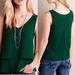 Anthropologie Tops | Anthropologie Hd Paris Green Holly Layered | Color: Green | Size: 0