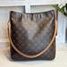 Louis Vuitton Bags | Authentic Louis Vuitton Looping Shoulder Bag. Good Condition. | Color: Brown/Tan | Size: Dimensions: L 11.25 X W12.5 X D4.25 In