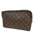 Louis Vuitton Bags | Louis Vuitton Trousse Toilette 28 Clutch Hand Bag Monogram Brown M47522 87rj375 | Color: Brown | Size: W 11 X H 6.3 X D 3.1 " (Approx.)