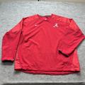 Nike Jackets & Coats | Alabama Crimson Tide Nike Windbreaker Jacket Pullover Men Xl Red Stretch Coat | Color: Red | Size: Xl