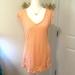 Lululemon Athletica Tops | Lululemon Athletica Sleeveless Women’s Top. Peach Striped. Size 10. | Color: Gray/Orange | Size: 10