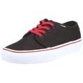 Vans U 106 Vulcanized Black/Chili PEP VNJNA2T, Unisex - Erwachsene Sneaker, Schwarz (Black/Chili Pepper), EU 45 (US 11.5)